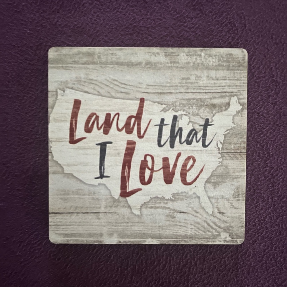 “Land that I Love” USA Magnet
